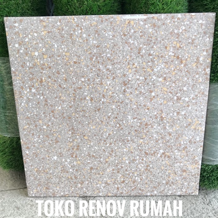 Terlaris Keramik 50X50 Terazzo (Glossy)/ Keramik Dinding Dapur/ Keramik Teraso