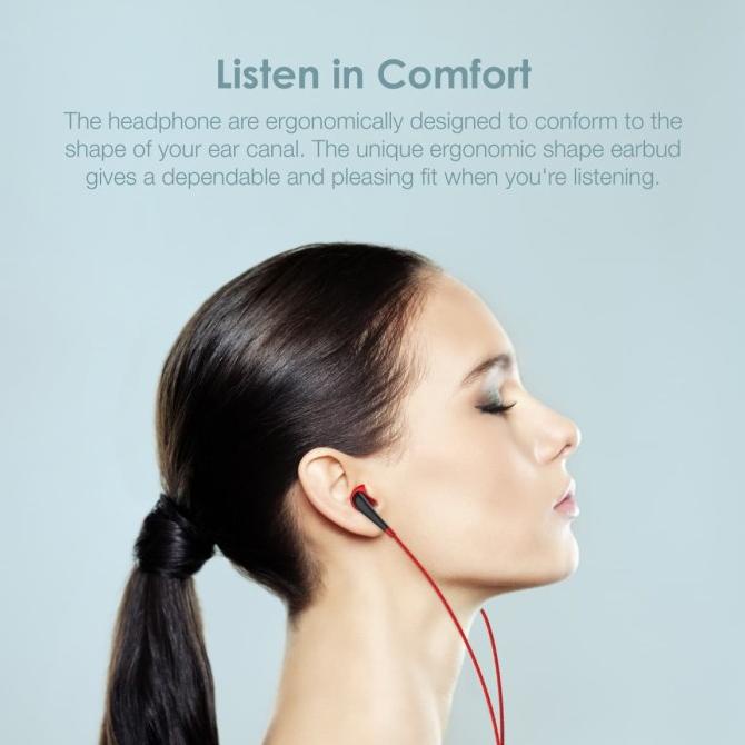 Oraimo Wired Headset Earphone Universal 3.5Mm Jack 1.2 Meter Oep-E21N