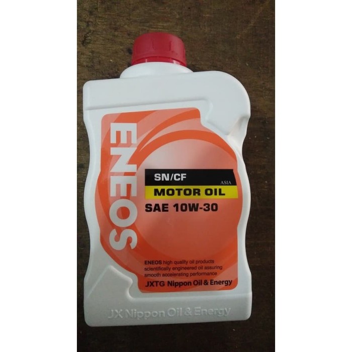 Oli Mesin Mobil Eneos JXTG Nippon Motor Oil 10W-30 SN/CF 1 Liter terbaik