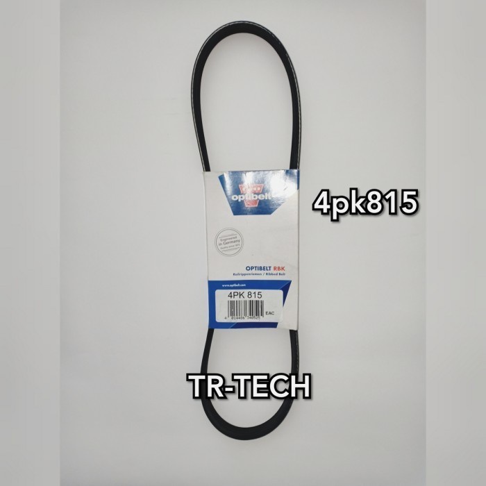 Fanbelt Optibelt 4PK750 RIBBED BELT 4pk 750 star