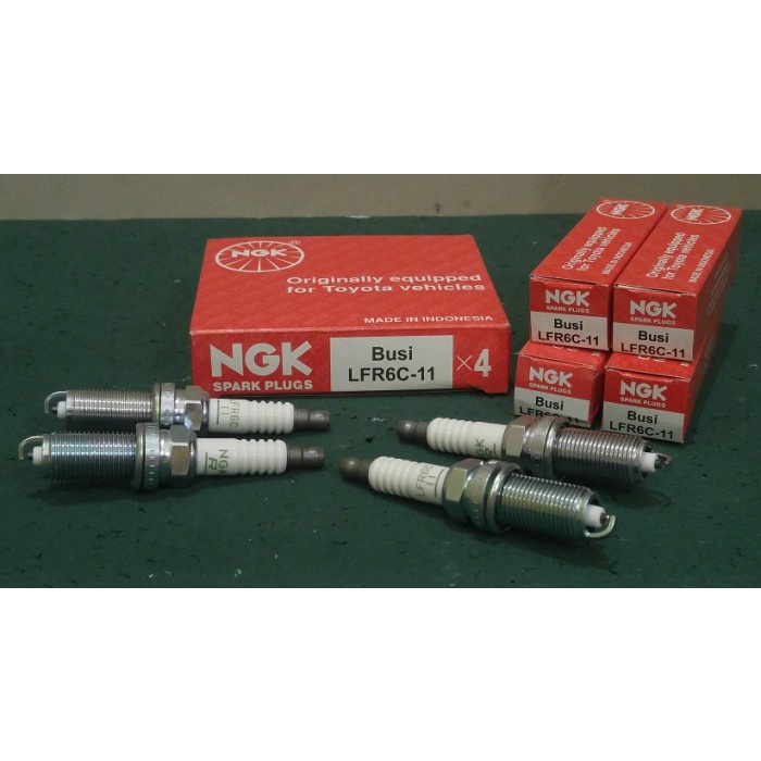 Busi Mobil NGK LFR 6C-11 buat INNOVA BENSIN/ FORTUNER BENSIN populer