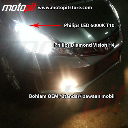Philips Diamond Vision HB4 Putih 5000K ready