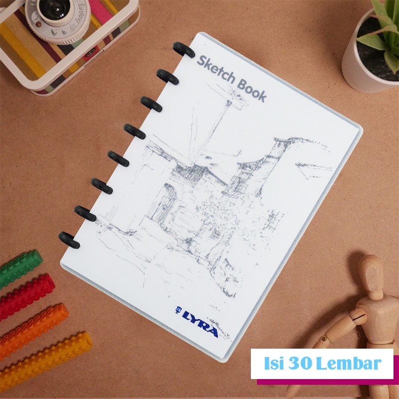 

Lyra Buku Sketsa Ukuran A3 30 Lembar Sketch Book Binder Buku Bergambar Lyr-9210290
