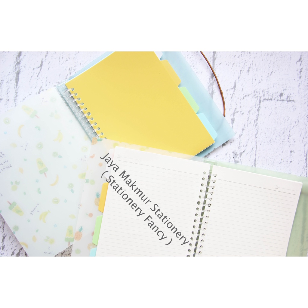 

Binder Note A5 Transparant Joyko Motif Buah A5-Fr-Pf520