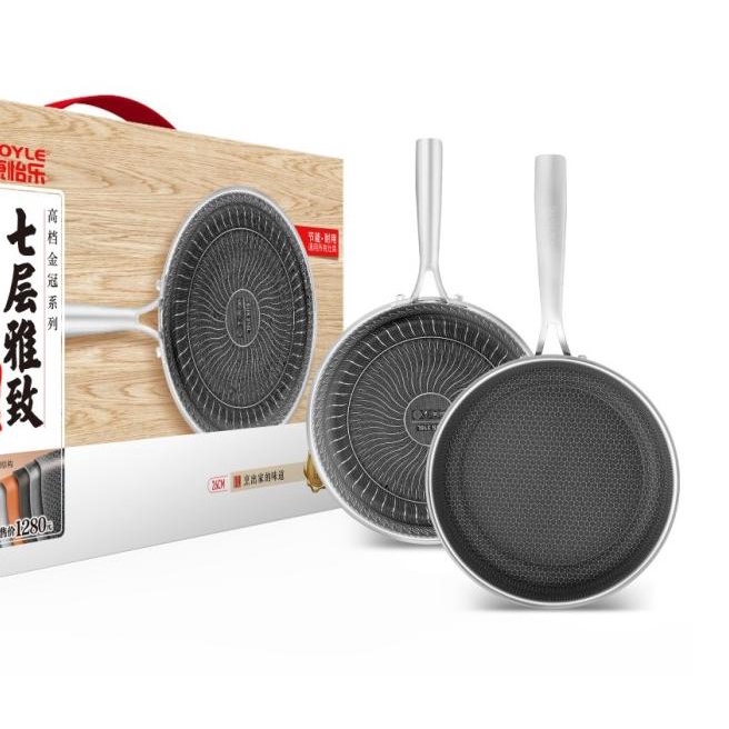 Wajan Wok Premium Koyle Anti Lengket 32Cm