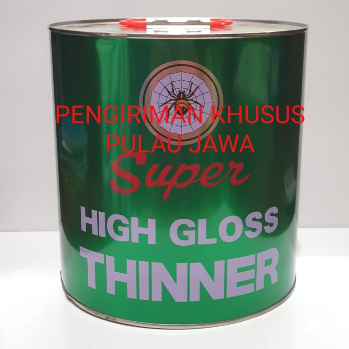 Promo Thiner Thinner Nd Super High Gloss Laba Laba Hijau 1 Gln / 4 Ltr