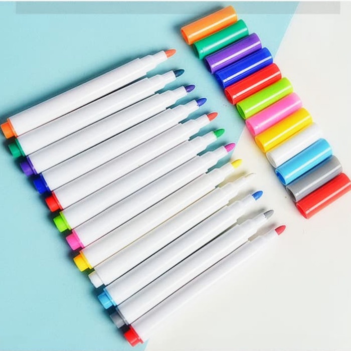 

Spidol Reusable Drawing Book-12 Pcs Drawing Chalk Pen Terbaru