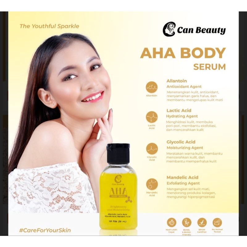 Can beauty AHA serum