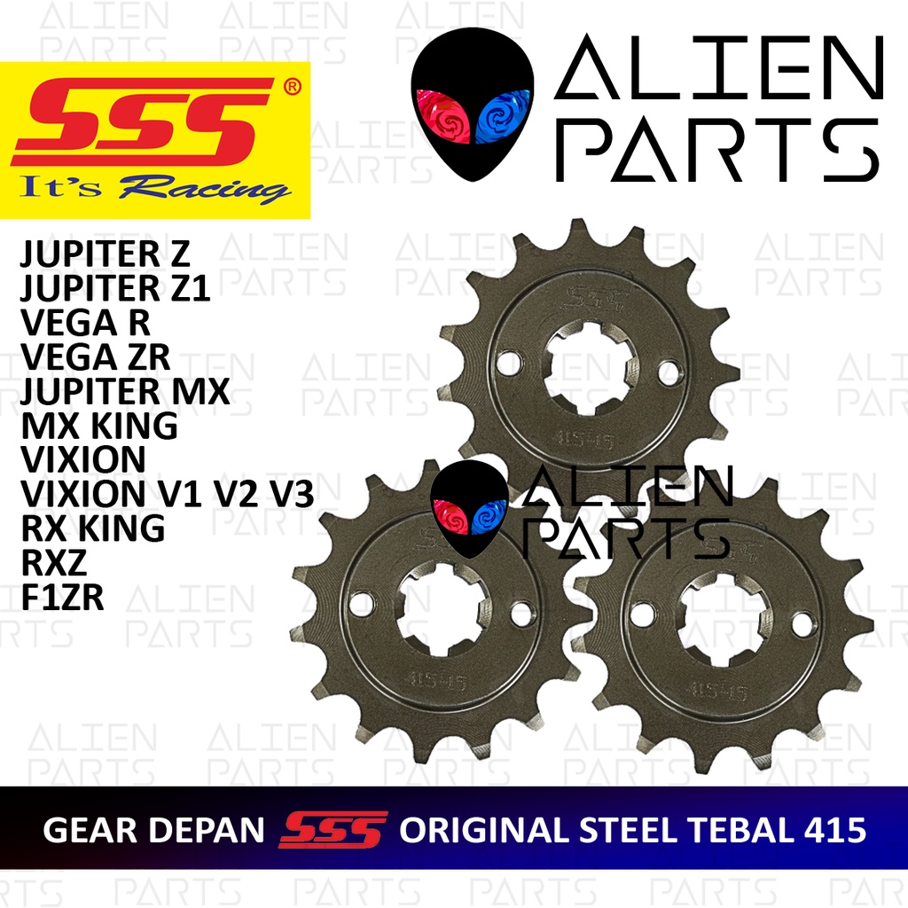 (COD) GIR GEAR DEPAN 415 SSS ORIGINAL JUPITER Z JUPITER Z1 VEGA R ZR JUPITER MX VIXION RX KING RXZ F