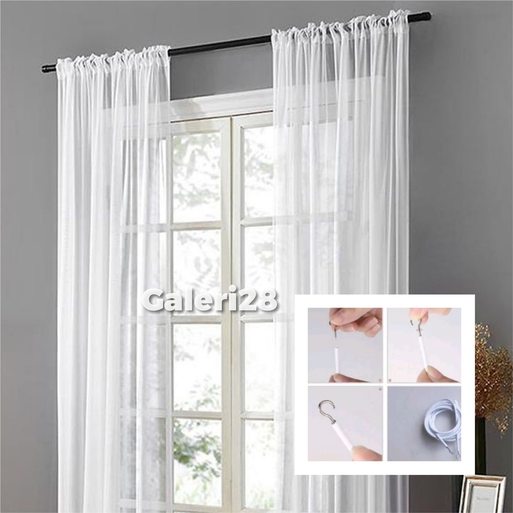 Gorden Vitras Polos Salju Serut Dan Kawat Gorden serut