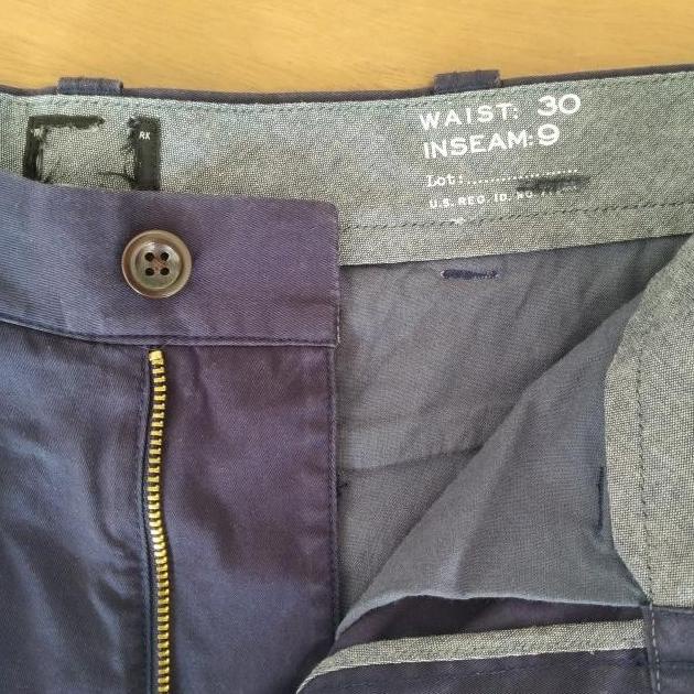 Celana Pendek J.Crew 9" Chino Shorts Navy