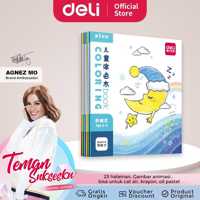 

Deli Buku mewarnai cover animasi, kualitas kertas bagus 73353