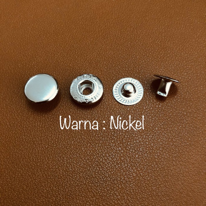 Kancing Cetet Besi 15Mm / Kancing Snap 15Mm / Kancing 7060 Terbaru