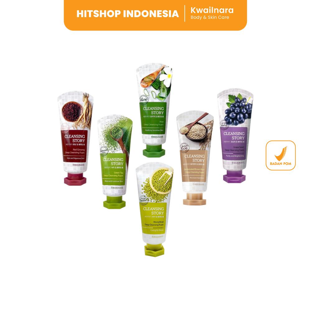 

| [kwailnara] cleansing story deep cleansing foam (6 variants) / hitshop