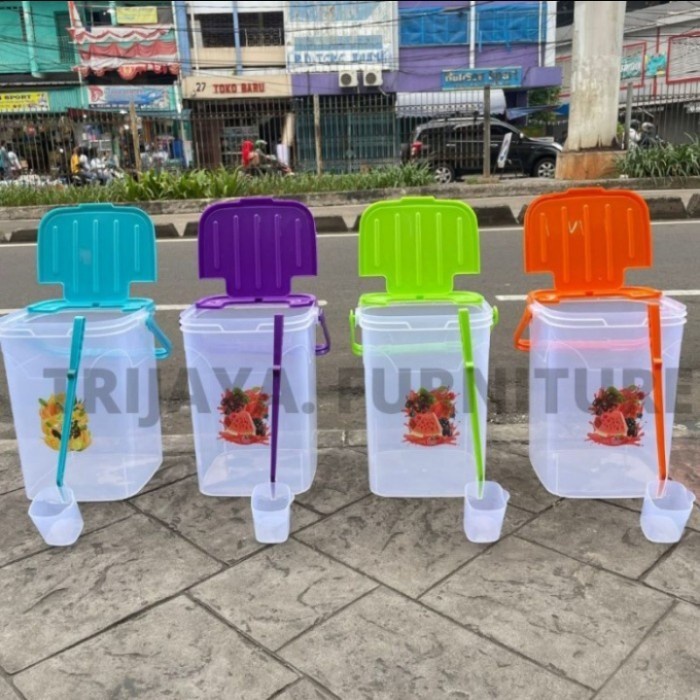 Promo Tempat Wadah Box Akuarium Es Buah/Es Kelapa+Gayung 20Liter 30Liter Terbaru