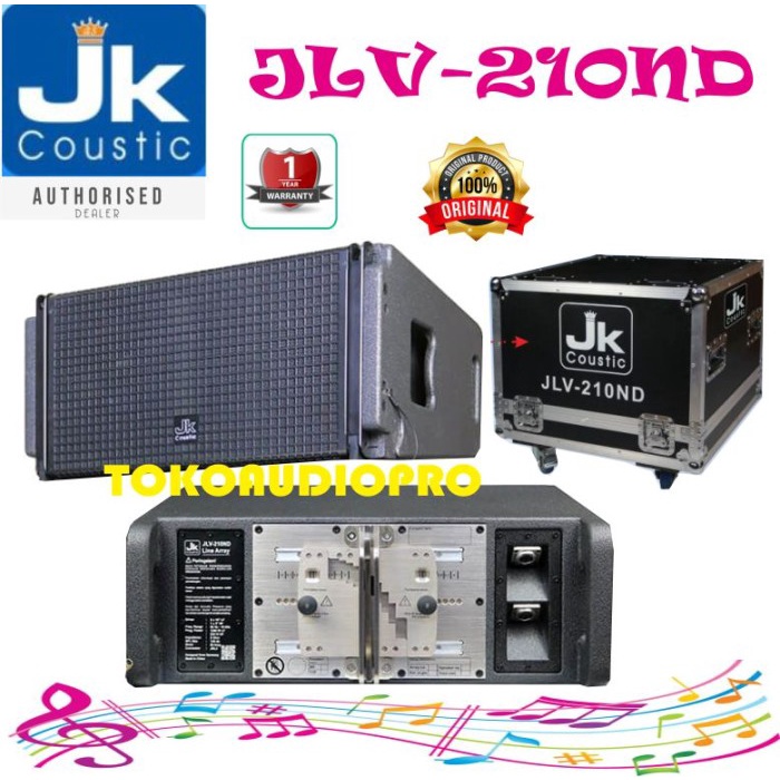 Speaker Linearray Jk Coustic Jlv210Nd 10 Speaker Jk Coustic Jlv-210 Nd