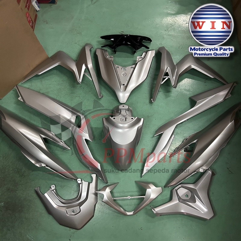 Cover Body Bodi Full Halus Vario 125/150 New K59 2018 2022 Silver WIN