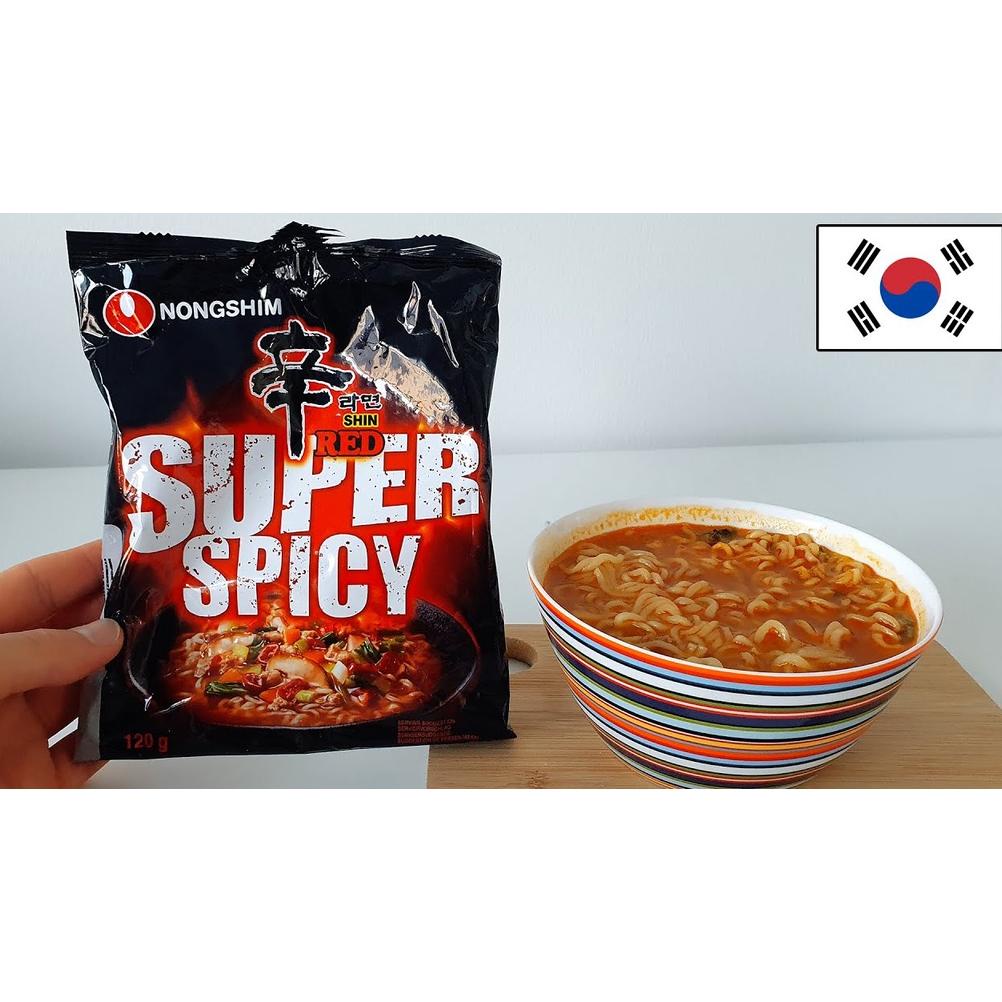 

| nongshim shin red spicy noodle soup ramen 120g
