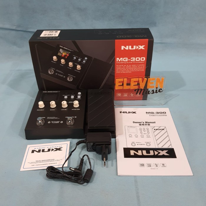 nux mg300 mg 300 mg-300 multi efek gitar