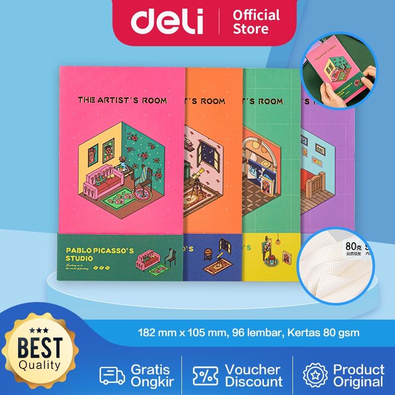 

Deli Cute Planner Notebook / Buku Agenda Design Lucu 96 lembar 80gsm SZ056