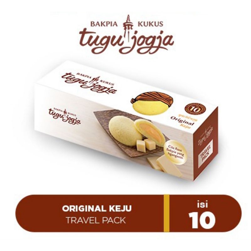 

Bakpia Kukus Tugu Jogja Original Keju - Travel Pack