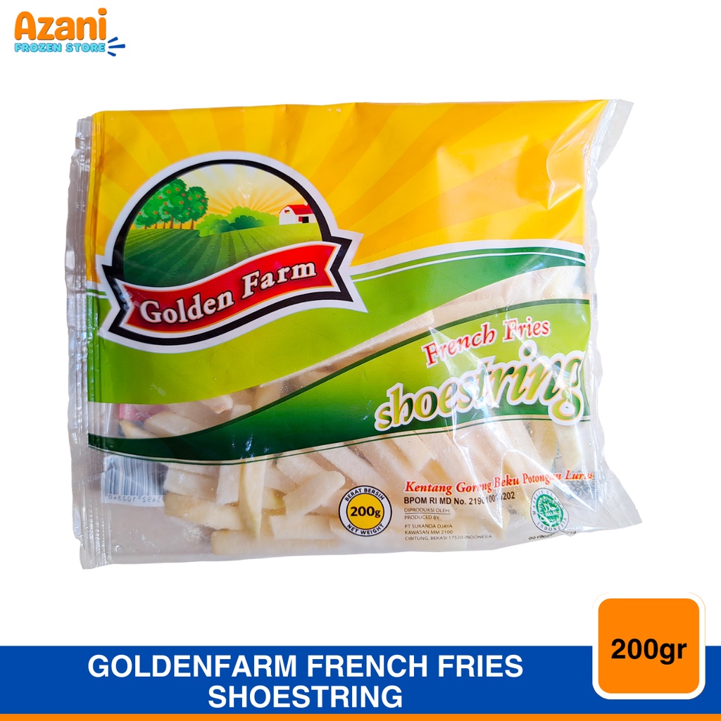 

Golden Farm French Fries Shoestring 200Gr