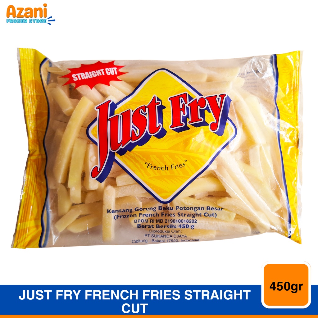 

Just Fry French Fries Straight Cut 450Gr