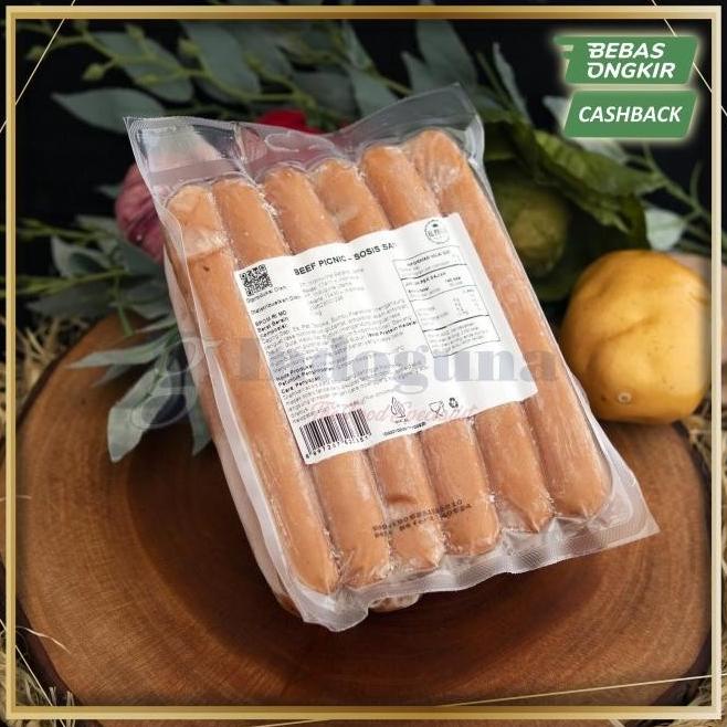 

PROMO SOSIS SAPI PICNIC EL PRIMO / BEEF PICNIC SAUSAGE 1KG GOOD PRODUK SINTARAHMA5