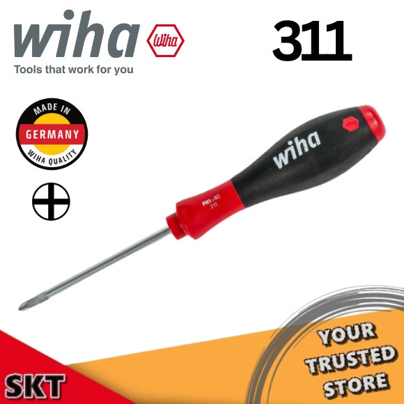 Promo Obeng Wiha 311 Softfinish Phillips Screwdriver Original Germany Plus