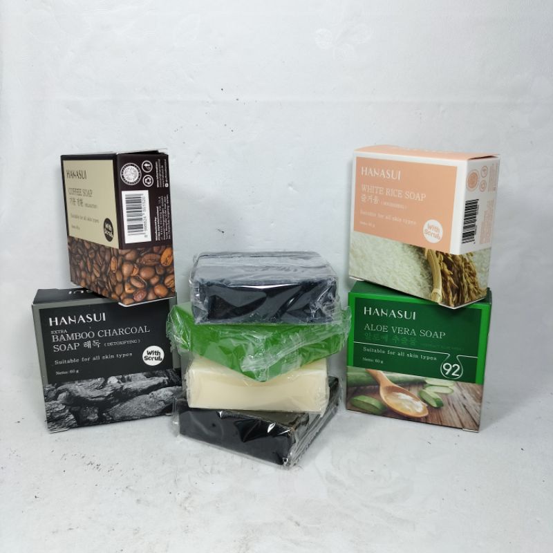 Sabun Hanasui 60g / 3 pcs