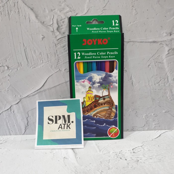 

Terlaris Pensil Warna 12Wrn Joyko Cp 103