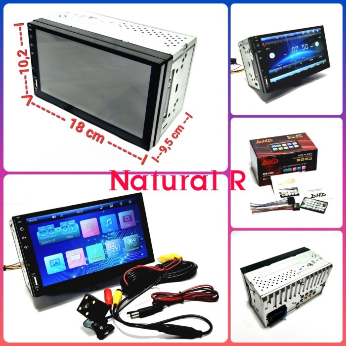 Promo Tv Mobil Headunit Doubledin Mp5 Dhd-4300 / 4300 Fullglass