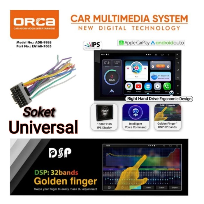 Tv Mobil Android Doubledin Avanza Headunit Avanza Android Orca 9988 Promo Terbaru