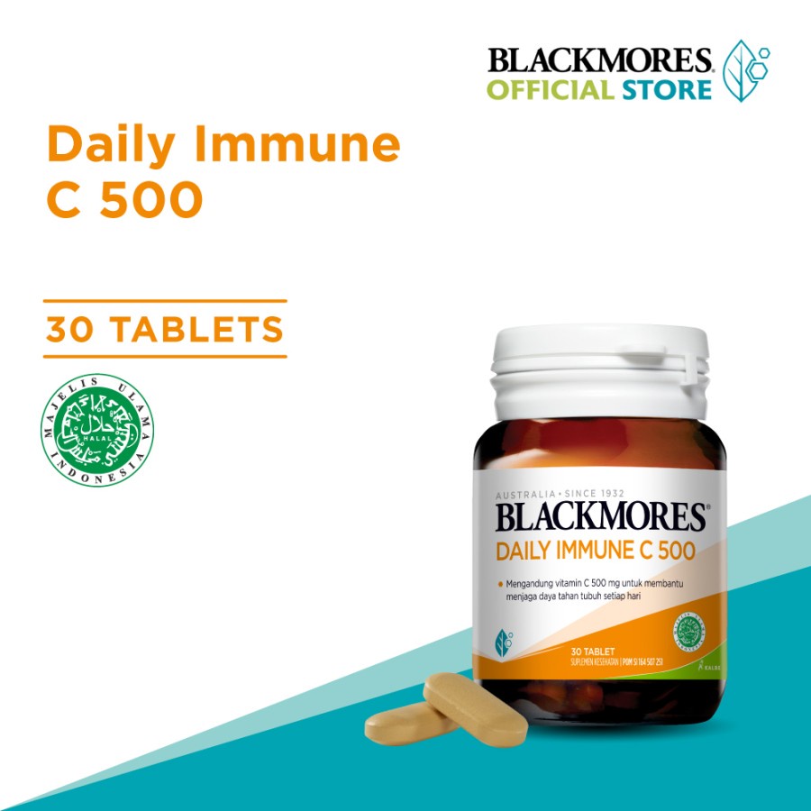 Blackmores Daily Immune C 500 30S