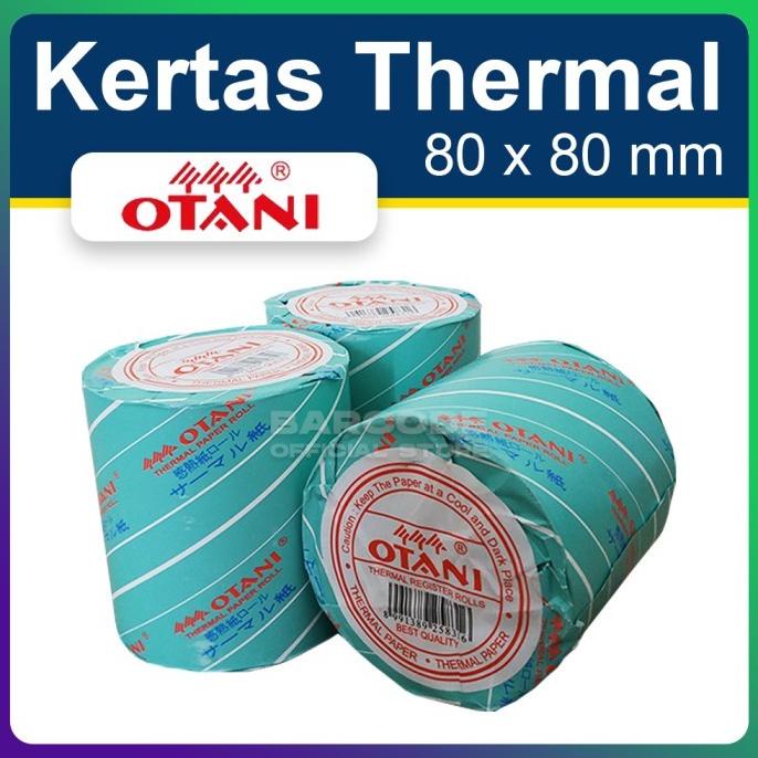 

( 1 Dus ) Kertas Thermal Otani 80 X 80 ( Biru ) Mesin Antrian & Parkir