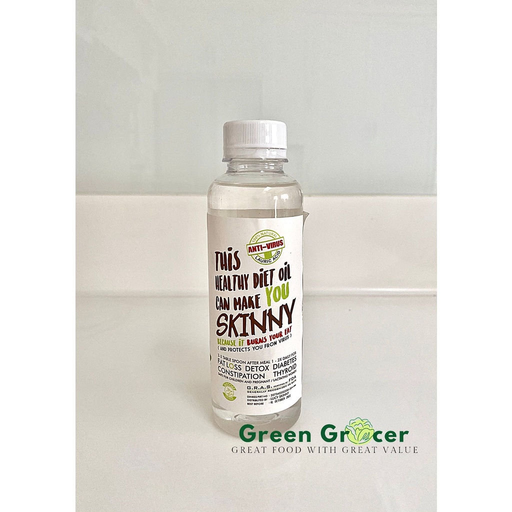 

Skinny Raw Organic Virgin Coconut Oil 250Ml/ Nyak Vco Skinny