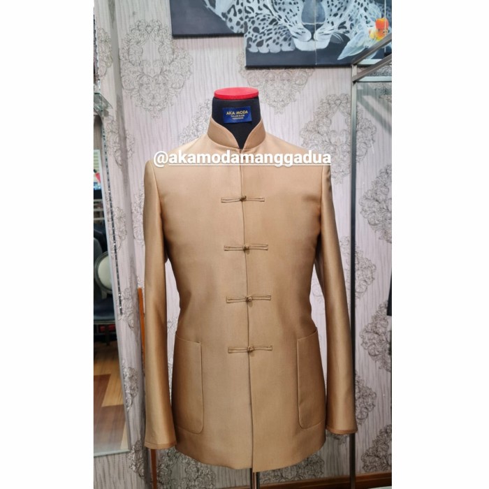 Early- Cheongsam Pria/Sanjit/Qipao/Changsam Gold