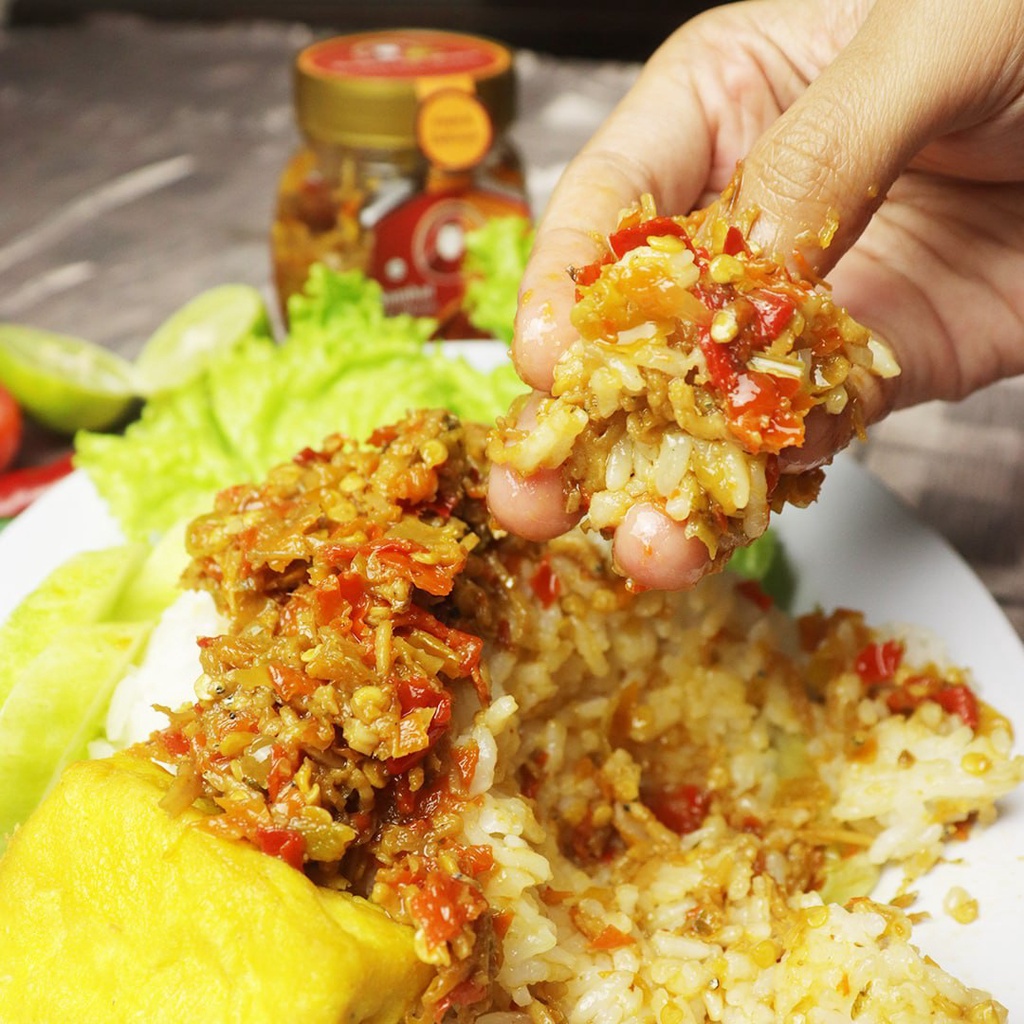 

Sambal Teri Medan Pedas 120Gr Ny.Rara