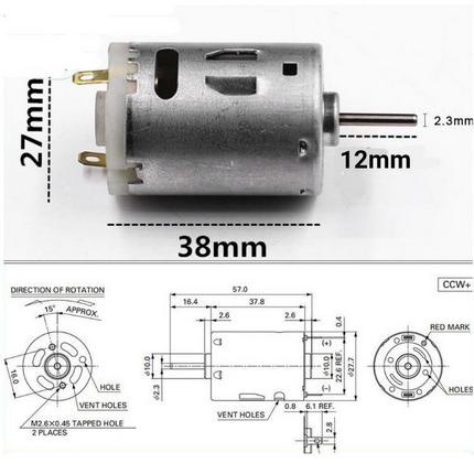 DELLAS motor dc 12v 4000rpm 24v 8000rpm 15v 18v dinamo motor listrik