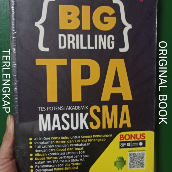 

NEW Buku BIG DRILLING TPA MASUK SMA Favorit + Bonus All In OneOriginal