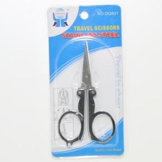 

:::::::] Gunting Lipat Stainless Travel Scissors uk 11,5x6,3 cm