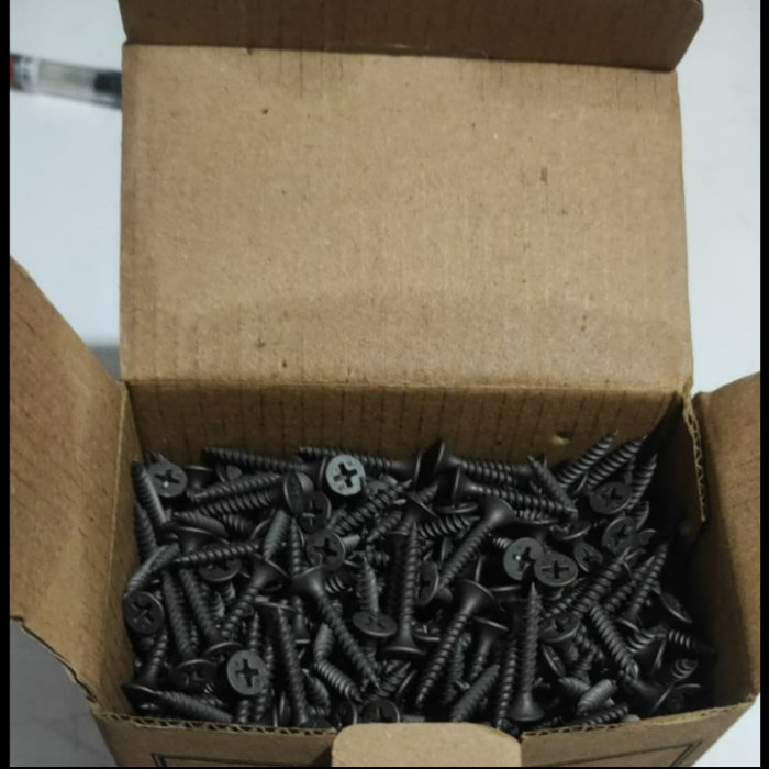 Skrup Gypsum / Screw Gypsum 6X1 Inch / Skrup Papan 1000 Pcs Berkualitas