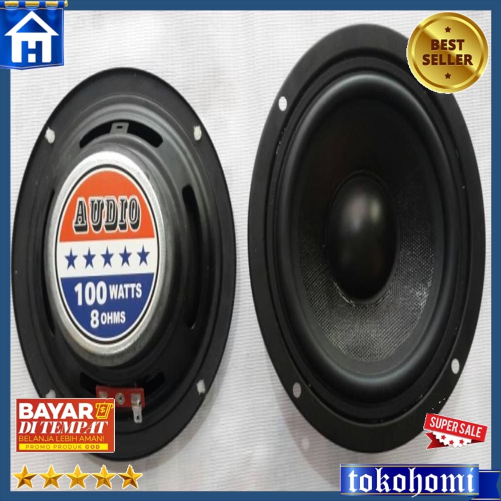 Speaker 5 Inch Woofer Audio 100 Watts