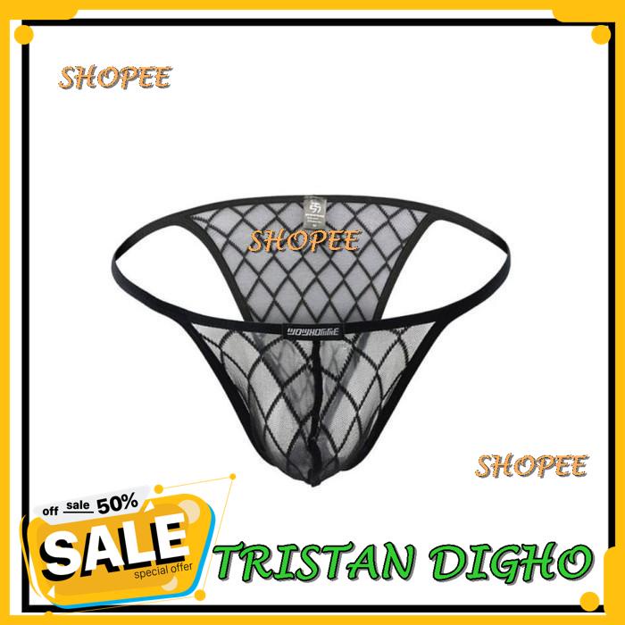 CELANA DALAM PRIA, THONG PRIA TRANSPARAN, TANGA PRIA TRANSPARAN /CELANA DALAM PRIA, THONG PRIA TRANS