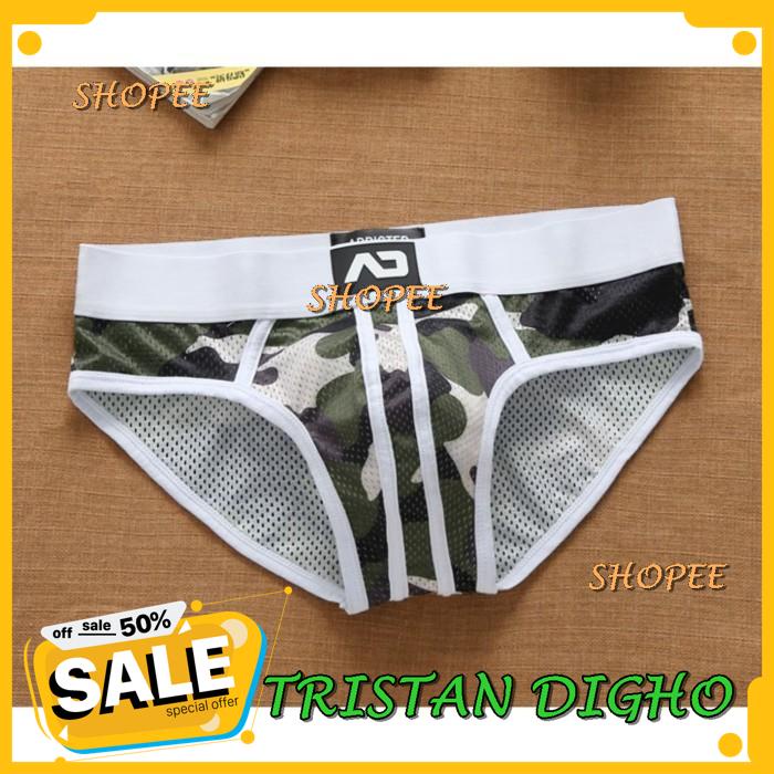 CELANA DALAM PRIA ADDICTED CAMO, CELANA DALAM BRIEF PRIA ARMY /CELANA DALAM PRIA ADDICTED CAMO, CELA