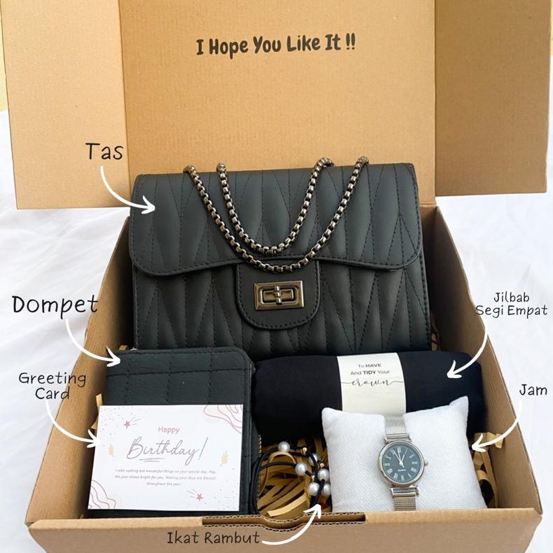 

Best Seller [A6500]HAMPERS GIFT BOX TAS VALERIEE/HADIAH ULANG TAHUN/KADO PACAR/KADO ANNIVERSARY/KADO WEDDING/KADO WISUDA/HAMPERS LEBARAN/HAMPERS RAMADHAN/HADIAH HARI GURU/HADIAH PERNIKAHAN murah