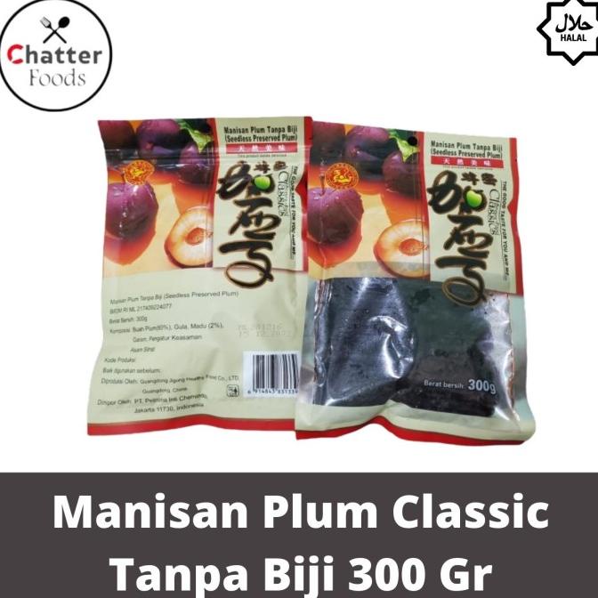 

<<<<<] Manisan Plum Tanpa Biji 300gr / Buah Kering / Plum Classic Buah Imlek