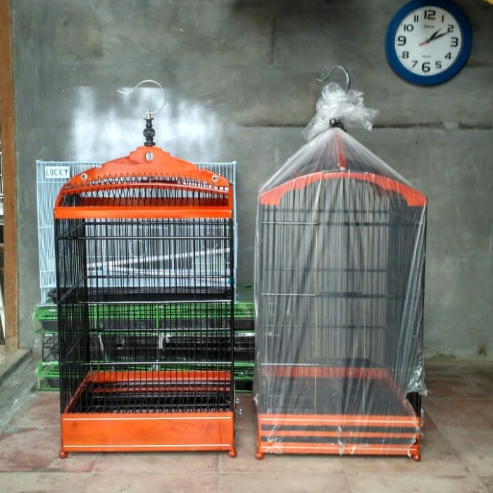 Promo Kandang Burung Kotak Replika Ebod No 1 Komplit