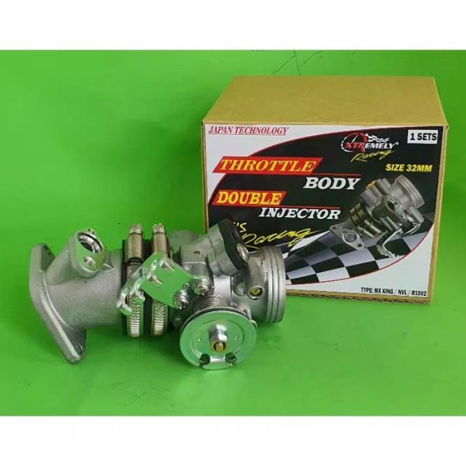Throttle Body Mx King / Nvl/ R15 V2 ( Double Injector) 32Mm