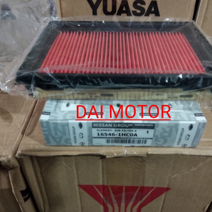 Filter Udara (Air Filter) Nissan March, JUKE, Datsun Original Nissan star